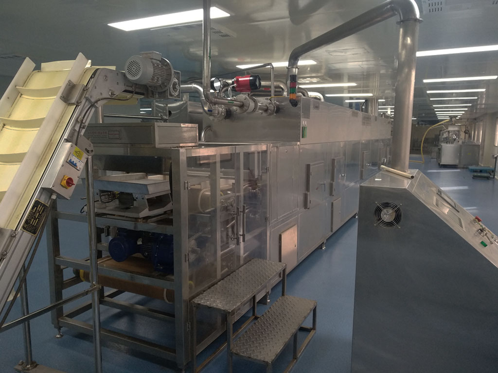 中藥蜜丸多層連續(xù)微波烘干設(shè)備成功交付客戶